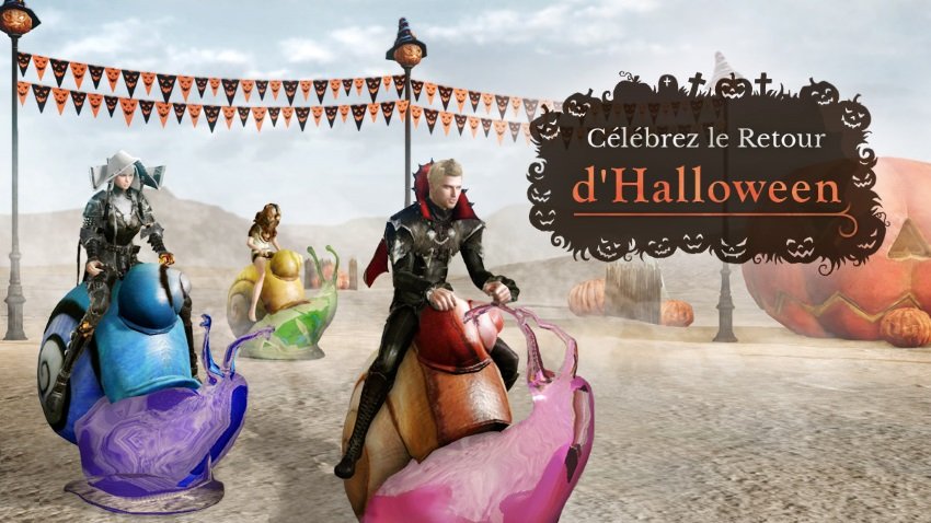 Venez fêter Halloween du 20 octobre au 3 novembre !