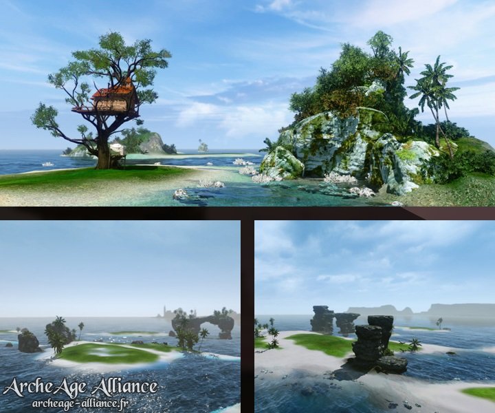 Quelques îles accueilleront de nouvelles zones habitables par les joueurs