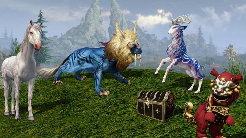 Montures du mirage sur la boutique d'ArcheAge