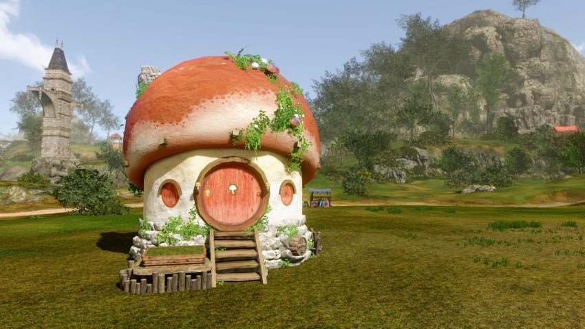 Maison champignon