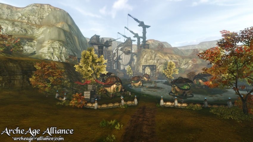 Capture d'écran du jeu ArcheAge