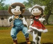Costume de laitier, laitière et yata féerique sur la boutique !