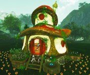Maman, je vais vivre dans un champignon !